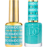 DND DC Duo Gel - #036 Dublin Green / Soak-Off Gel Polish 0.5 oz. + Nail Lacquer 0.5 oz.