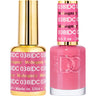 DND DC Duo Gel - #038 Mahogany / Soak-Off Gel Polish 0.5 oz. + Nail Lacquer 0.5 oz.