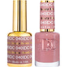 DND DC Duo Gel - #040 Sandy Brown / Soak-Off Gel Polish 0.5 oz. + Nail Lacquer 0.5 oz.