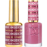 DND DC Duo Gel - #042 Red Cherry / Soak-Off Gel Polish 0.5 oz. + Nail Lacquer 0.5 oz.