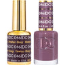 DND DC Duo Gel - #046 Pewter Gray / Soak-Off Gel Polish 0.5 oz. + Nail Lacquer 0.5 oz.