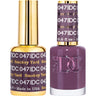 DND DC Duo Gel - #047 Smokey Yard / Soak-Off Gel Polish 0.5 oz. + Nail Lacquer 0.5 oz.