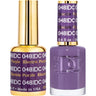 DND DC Duo Gel - #048 Electric Purple / Soak-Off Gel Polish 0.5 oz. + Nail Lacquer 0.5 oz.