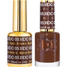 DND DC Duo Gel - #053 Spiced Brown / Soak-Off Gel Polish 0.5 oz. + Nail Lacquer 0.5 oz.