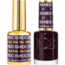 DND DC Duo Gel - #054 Mud Oak / Soak-Off Gel Polish 0.5 oz. + Nail Lacquer 0.5 oz.