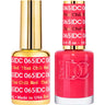 DND DC Duo Gel - #065 Thai Chili Red / Soak-Off Gel Polish 0.5 oz. + Nail Lacquer 0.5 oz.