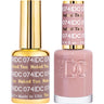 DND DC Duo Gel - #074 Naked Tan / Soak-Off Gel Polish 0.5 oz. + Nail Lacquer 0.5 oz.