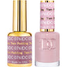 DND DC Duo Gel - #076 Taro Pudding / Soak-Off Gel Polish 0.5 oz. + Nail Lacquer 0.5 oz.