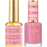 DND DC Duo Gel - #080 Lobster Bisque / Soak-Off Gel Polish 0.5 oz. + Nail Lacquer 0.5 oz.