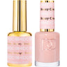 DND DC Duo Gel - #084 Sunny Orange / Soak-Off Gel Polish 0.5 oz. + Nail Lacquer 0.5 oz.