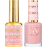 DND DC Duo Gel - #085 Pumpkin Latte / Soak-Off Gel Polish 0.5 oz. + Nail Lacquer 0.5 oz.
