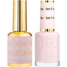 DND DC Duo Gel - #087 Rose Powder / Soak-Off Gel Polish 0.5 oz. + Nail Lacquer 0.5 oz.