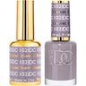 DND DC Duo Gel - #102 Charcoal Burst / Soak-Off Gel Polish 0.5 oz. + Nail Lacquer 0.5 oz.