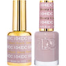 DND DC Duo Gel - #104 Dusty Peach / Soak-Off Gel Polish 0.5 oz. + Nail Lacquer 0.5 oz.