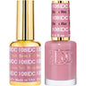 DND DC Duo Gel - #108 Barn Red / Soak-Off Gel Polish 0.5 oz. + Nail Lacquer 0.5 oz.