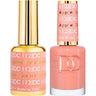 DND DC Duo Gel - #112 Apple Cider / Soak-Off Gel Polish 0.5 oz. + Nail Lacquer 0.5 oz.