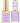 DND DC Duo Gel - #119 Frosty Taro / Soak-Off Gel Polish 0.5 oz. + Nail Lacquer 0.5 oz.