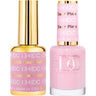 DND DC Duo Gel - #134 Easy Pink / Soak-Off Gel Polish 0.5 oz. + Nail Lacquer 0.5 oz.