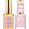 DND DC Duo Gel - #141 Pink Champagne / Soak-Off Gel Polish 0.5 oz. + Nail Lacquer 0.5 oz.