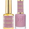 DND DC Duo Gel - #145 Light Pink / Soak-Off Gel Polish 0.5 oz. + Nail Lacquer 0.5 oz.