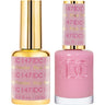 DND DC Duo Gel - #147 Pink Powder / Soak-Off Gel Polish 0.5 oz. + Nail Lacquer 0.5 oz.