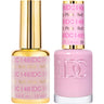 DND DC Duo Gel - #148 Soft Pink / Soak-Off Gel Polish 0.5 oz. + Nail Lacquer 0.5 oz.