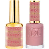 DND DC Duo Gel - #149 Silky Peach / Soak-Off Gel Polish 0.5 oz. + Nail Lacquer 0.5 oz.