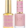 DND DC Duo Gel - #151 Nude Pink / Soak-Off Gel Polish 0.5 oz. + Nail Lacquer 0.5 oz.