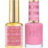 DND DC Duo Gel - #153 Makeup / Soak-Off Gel Polish 0.5 oz. + Nail Lacquer 0.5 oz.