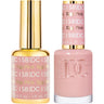DND DC Duo Gel - #158 Egg Pink / Soak-Off Gel Polish 0.5 oz. + Nail Lacquer 0.5 oz.