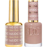 DND DC Duo Gel - #165 Bare Pink / Soak-Off Gel Polish 0.5 oz. + Nail Lacquer 0.5 oz.