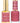 DND DC Duo Gel - #166 Hard Pink / Soak-Off Gel Polish 0.5 oz. + Nail Lacquer 0.5 oz.