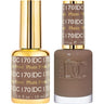 DND DC Duo Gel - #170 Plum Frost / Soak-Off Gel Polish 0.5 oz. + Nail Lacquer 0.5 oz.