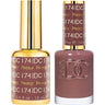 DND DC Duo Gel - #174 Peony / Soak-Off Gel Polish 0.5 oz. + Nail Lacquer 0.5 oz.