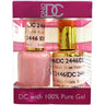 DND DC Duo Gel - #2446 Rose Palais / Soak-Off Gel Polish 0.6 oz. + Nail Lacquer 0.6 oz.