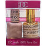 DND DC Duo Gel - #2455 Mastermind / Soak-Off Gel Polish 0.6 oz. + Nail Lacquer 0.6 oz.