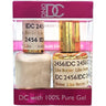 DND DC Duo Gel - #2456 Like Butter / Soak-Off Gel Polish 0.6 oz. + Nail Lacquer 0.6 oz.