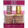 DND DC Duo Gel - #2457 Cashmere / Soak-Off Gel Polish 0.6 oz. + Nail Lacquer 0.6 oz.