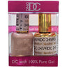DND DC Duo Gel - #2459 Bareffot / Soak-Off Gel Polish 0.6 oz. + Nail Lacquer 0.6 oz.