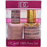 DND DC Duo Gel - #2468 Bubblegum / Soak-Off Gel Polish 0.6 oz. + Nail Lacquer 0.6 oz.