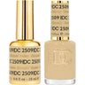DND DC Duo Gel - #2509 Gimmie' Butter / Soak-Off Gel Polish 0.6 oz. + Nail Lacquer 0.6 oz.
