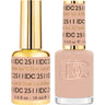DND DC Duo Gel - #2511 Let It Flow / Soak-Off Gel Polish 0.6 oz. + Nail Lacquer 0.6 oz.