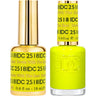 DND DC Duo Gel - #2518 Down With The Zest / Soak-Off Gel Polish 0.6 oz. + Nail Lacquer 0.6 oz.