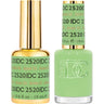 DND DC Duo Gel - #2520 Area 51 / Soak-Off Gel Polish 0.6 oz. + Nail Lacquer 0.6 oz.