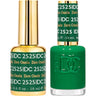DND DC Duo Gel - #2525 Zen Oasis / Soak-Off Gel Polish 0.6 oz. + Nail Lacquer 0.6 oz.