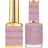 DND DC Duo Gel - #2529 Lovers And Friends / Soak-Off Gel Polish 0.6 oz. + Nail Lacquer 0.6 oz.