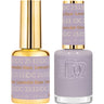 DND DC Duo Gel - #2532 Lavender Haze / Soak-Off Gel Polish 0.6 oz. + Nail Lacquer 0.6 oz.