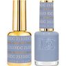 DND DC Duo Gel - #2533 Periwinkle / Soak-Off Gel Polish 0.6 oz. + Nail Lacquer 0.6 oz.