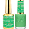 DND DC Duo Gel - #2537 Palm Tree / Soak-Off Gel Polish 0.6 oz. + Nail Lacquer 0.6 oz.