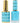 DND DC Duo Gel - #256 Walk On Water / Soak-Off Gel Polish 0.5 oz. + Nail Lacquer 0.5 oz.